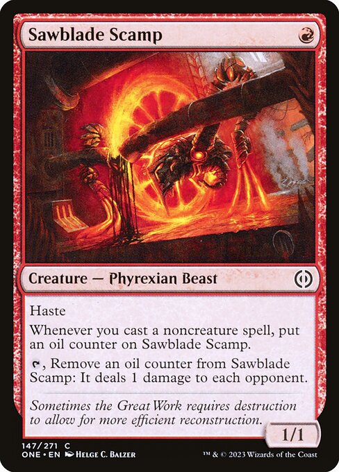 Sawblade Scamp - FOIL