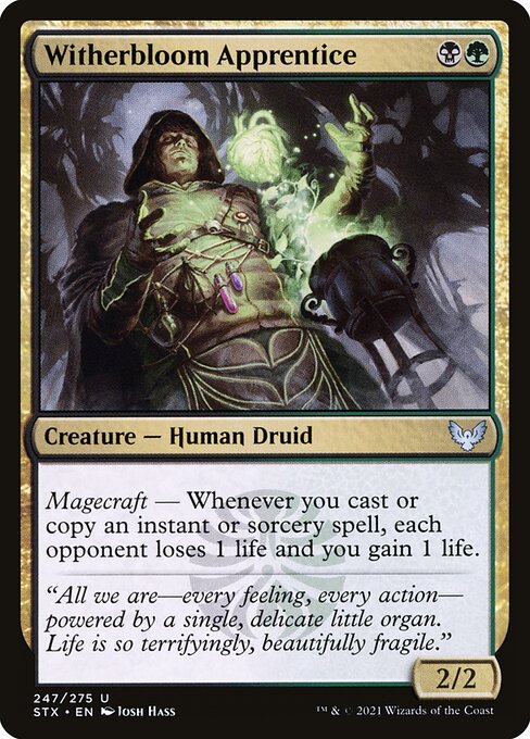 Witherbloom Apprentice - FOIL