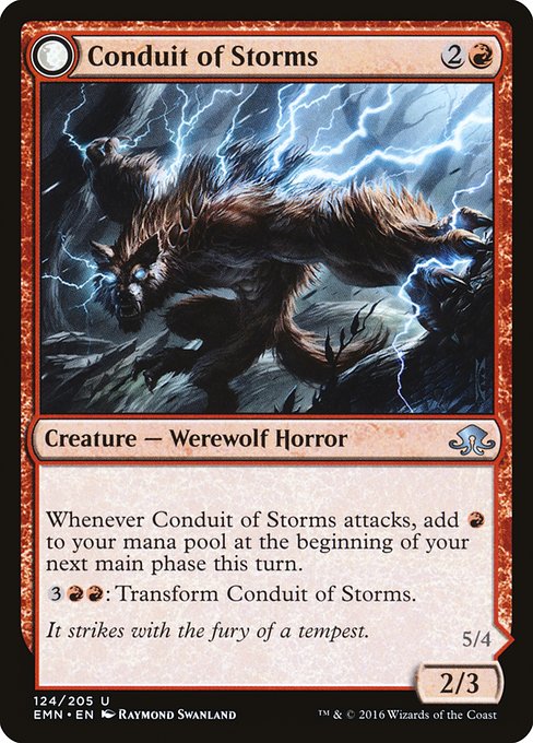 Conduit of Storms // Conduit of Emrakul - FOIL