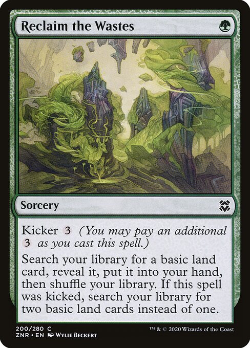 Reclaim the Wastes - FOIL