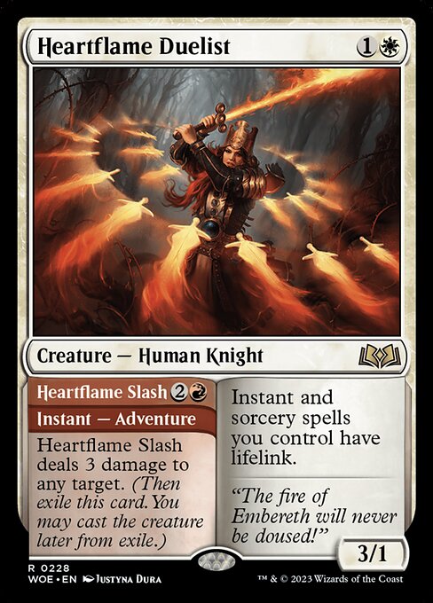 Heartflame Duelist // Heartflame Slash - FOIL