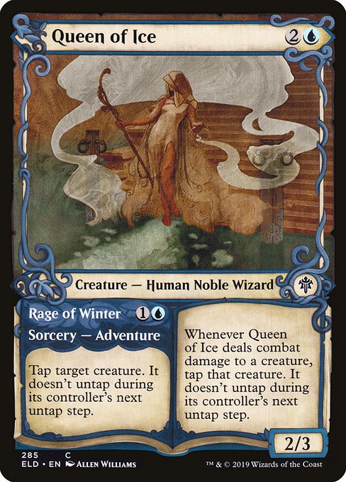 Queen of Ice // Rage of Winter - FOIL