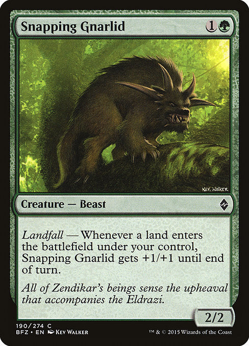 Snapping Gnarlid - FOIL