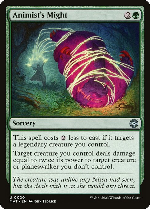 Animist's Might - FOIL