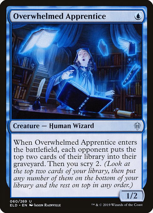 Overwhelmed Apprentice - FOIL
