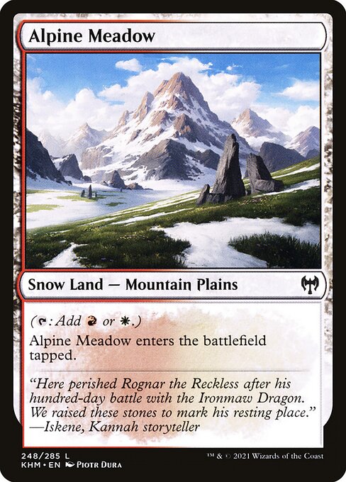 Alpine Meadow - FOIL