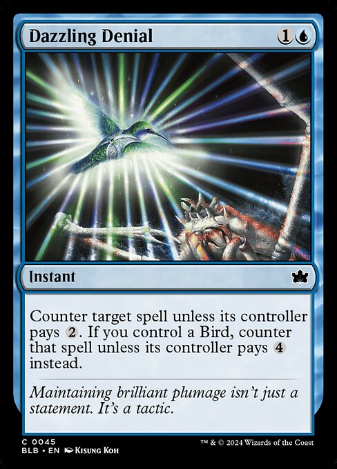 Dazzling Denial - FOIL