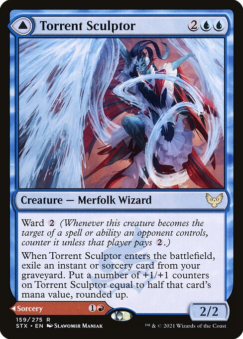 Torrent Sculptor // Flamethrower Sonata - FOIL
