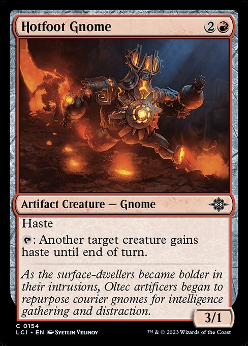 Hotfoot Gnome - FOIL