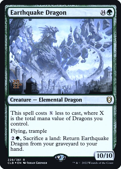 Earthquake Dragon - FOIL