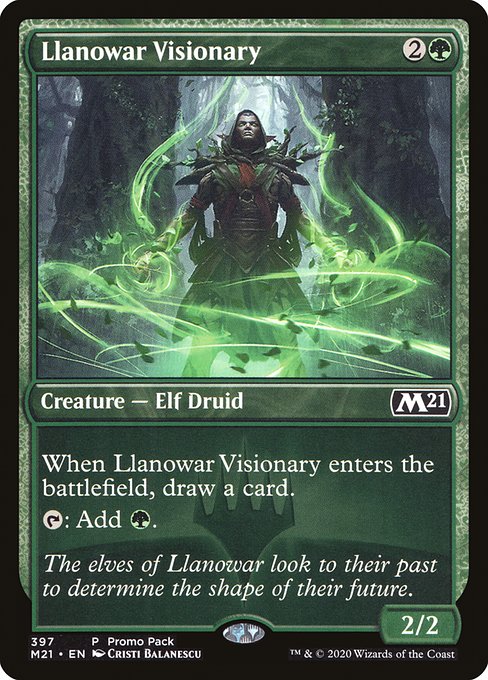 Llanowar Visionary - FOIL