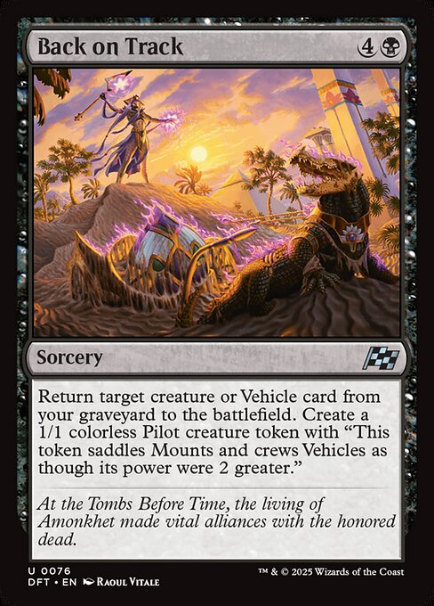 Back on Track - FOIL