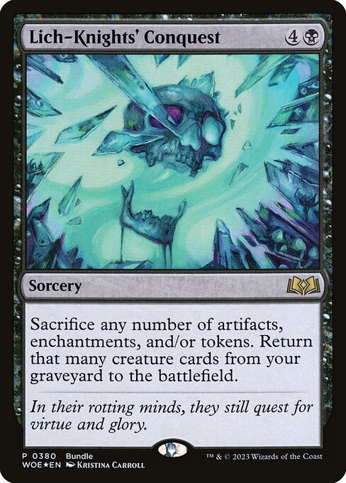 Lich-Knights' Conquest - FOIL