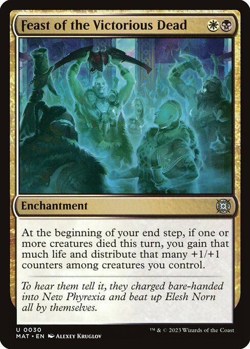 Feast of the Victorious Dead - FOIL
