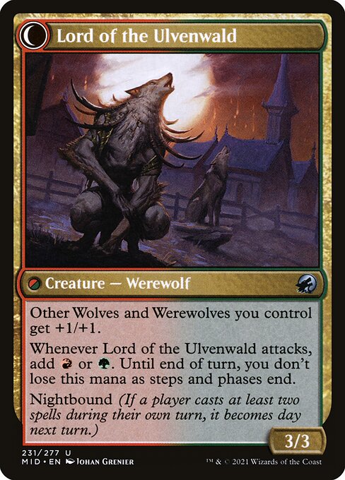 Kessig Naturalist // Lord of the Ulvenwald - FOIL