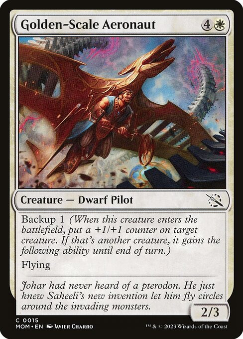 Golden-Scale Aeronaut - FOIL