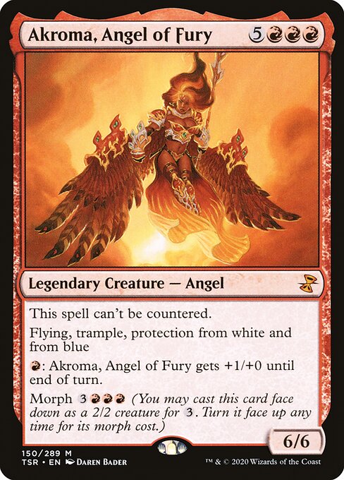 Akroma, Angel of Fury - FOIL
