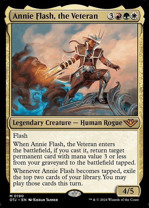 Annie Flash, the Veteran - FOIL