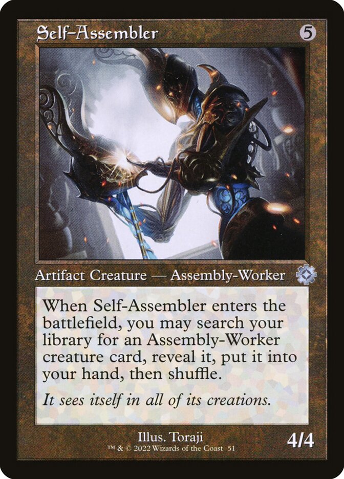 This Is An Image Of The Magic The Gathering Card Self-Assembler From The Set Masters 25 - Designed By Artist Noah Bradley