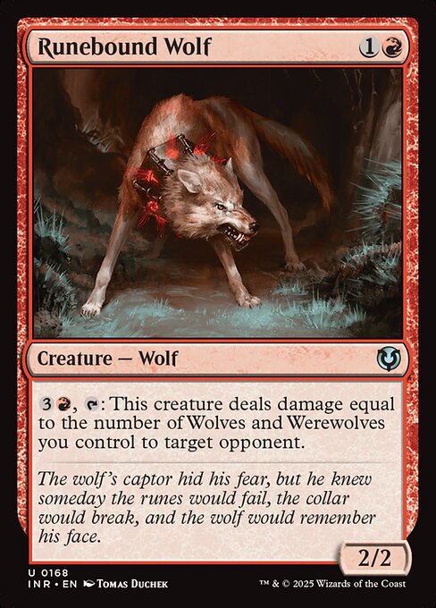 Runebound Wolf - FOIL