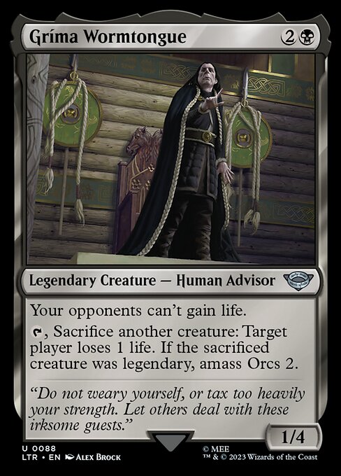 Gríma Wormtongue - FOIL