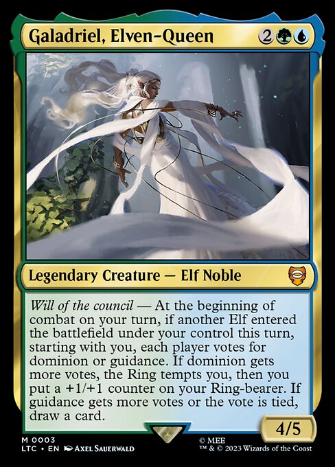 Galadriel, Elven-Queen - FOIL