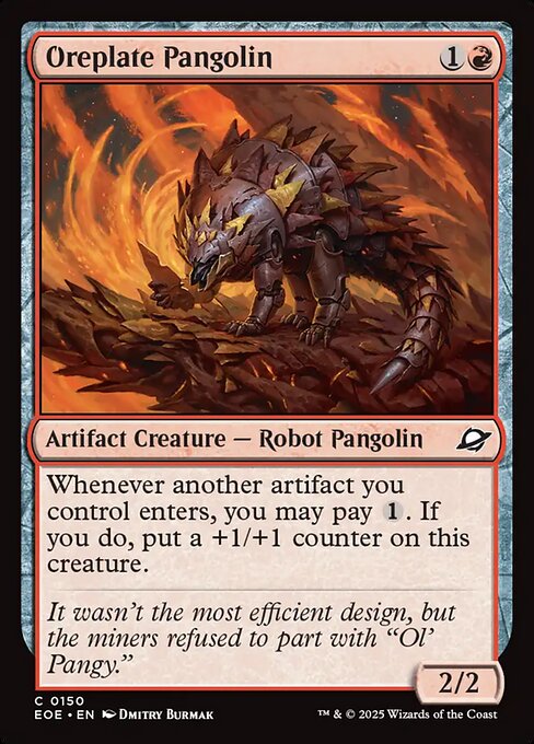 Oreplate Pangolin - FOIL
