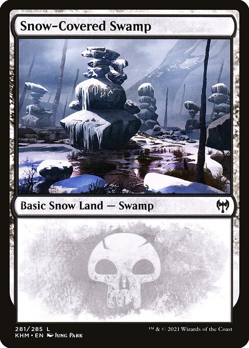 Snow-Covered Swamp - FOIL