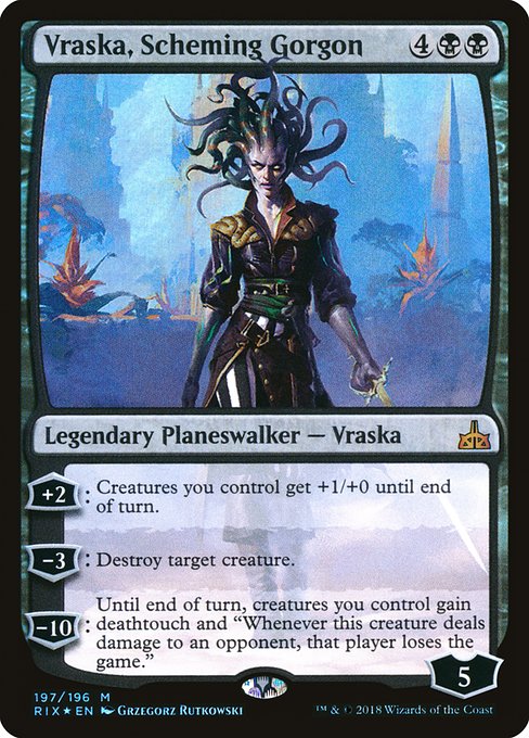 Vraska, Scheming Gorgon - FOIL