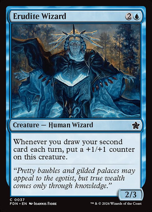 Erudite Wizard - FOIL
