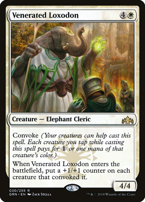 Venerated Loxodon - FOIL