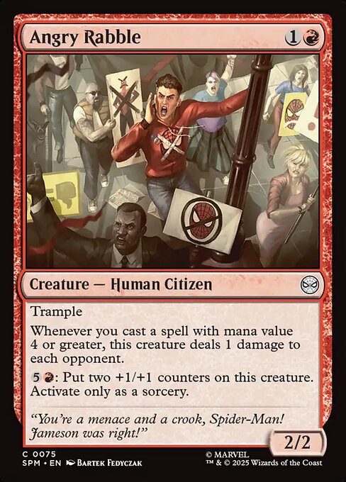 Angry Rabble - FOIL