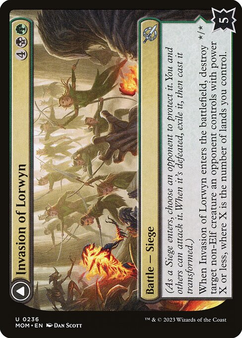 Invasion of Lorwyn // Winnowing Forces - FOIL