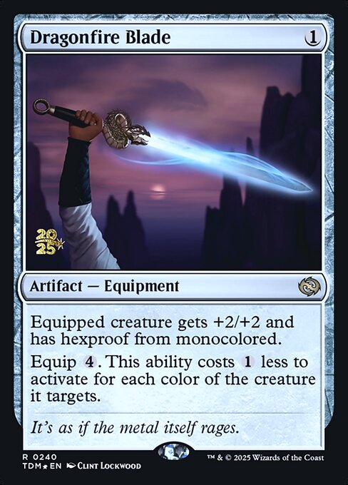 Dragonfire Blade - FOIL