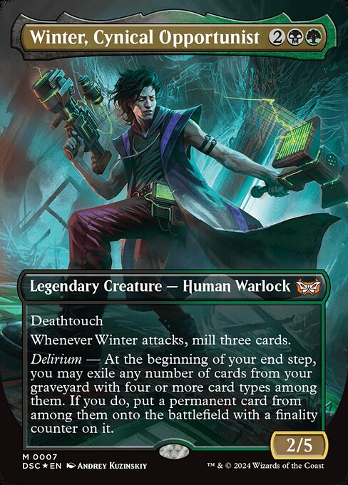 Winter, Cynical Opportunist - FOIL