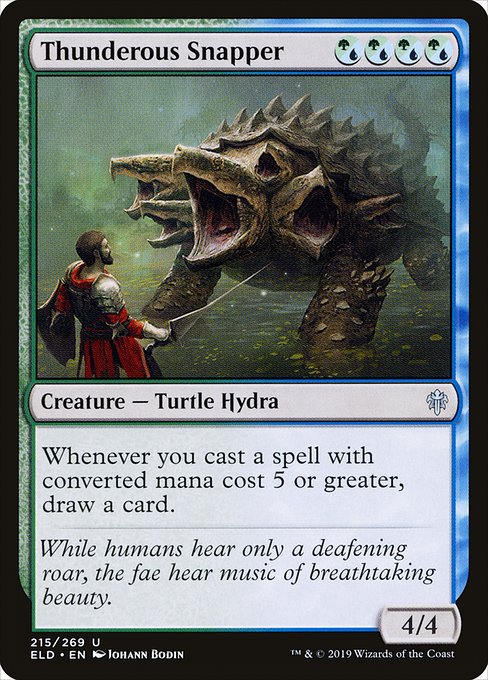 Thunderous Snapper - FOIL