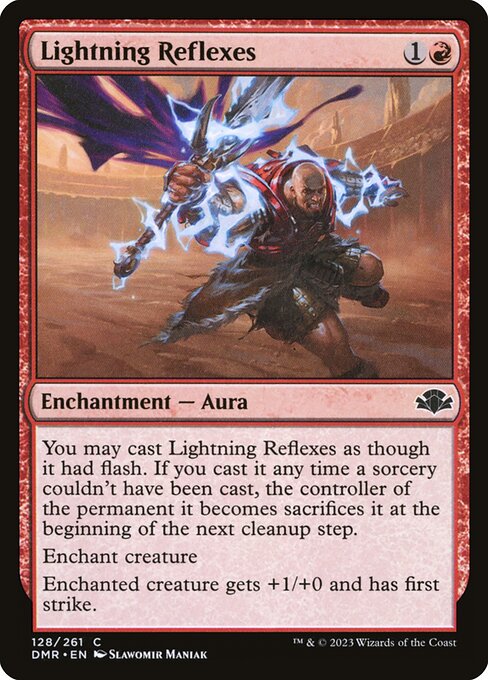 Lightning Reflexes - FOIL
