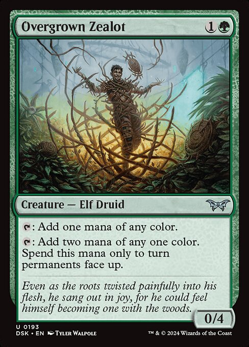 Overgrown Zealot - FOIL