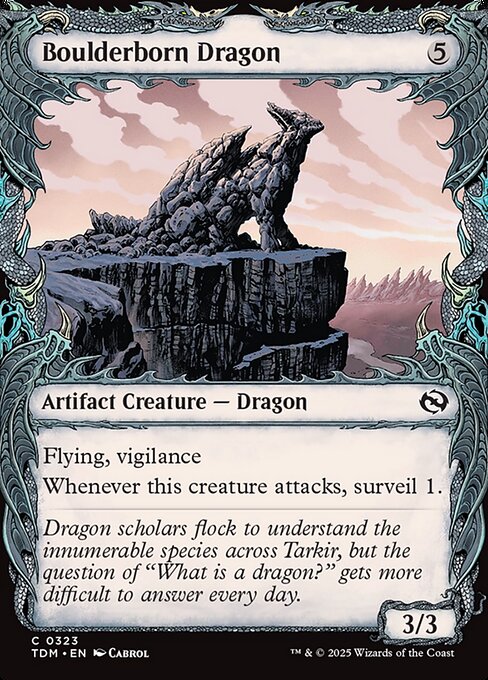 Boulderborn Dragon - FOIL