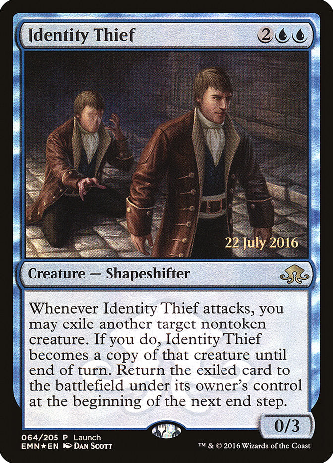 This Is An Image Of The Magic The Gathering Card Identity Thief From The Set New Capenna Commander - Designed By Artist Magali Villeneuve