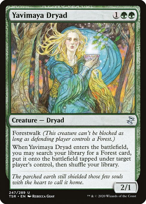 Yavimaya Dryad - FOIL