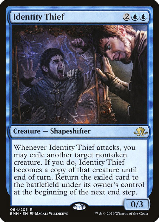 This Is An Image Of The Magic The Gathering Card Identity Thief From The Set New Capenna Commander - Designed By Artist Magali Villeneuve