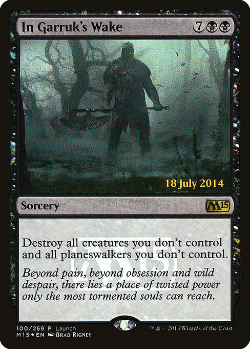 In Garruk's Wake - FOIL