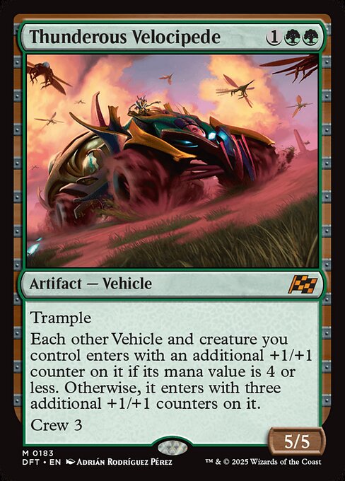 Thunderous Velocipede - FOIL