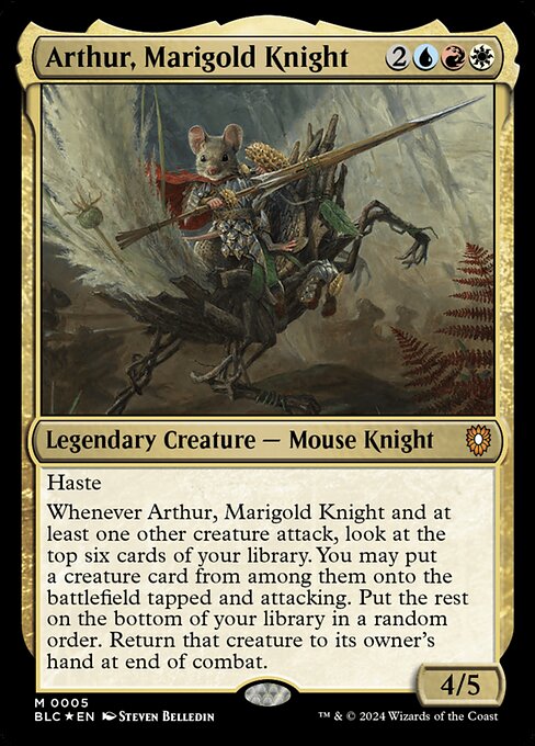 Arthur, Marigold Knight - FOIL