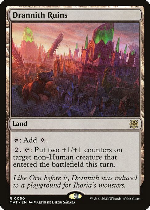 Drannith Ruins - FOIL