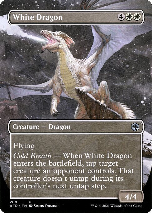 White Dragon - FOIL