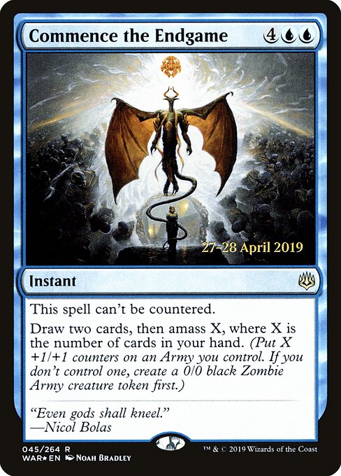 Commence the Endgame - FOIL