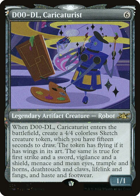D00-DL, Caricaturist - FOIL
