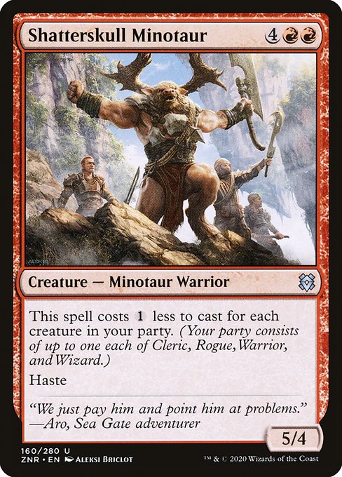 Shatterskull Minotaur - FOIL